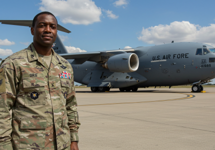 Ghanaian Air Force Officer Joins U.S. Air Force Leadership Program