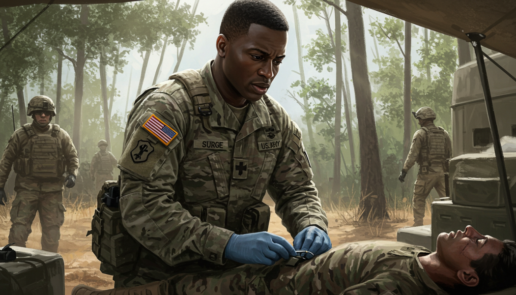 Nigerian-American Army Medic Saves Lives in Overseas Deployment