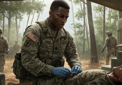 Nigerian-American Army Medic Saves Lives in Overseas Deployment