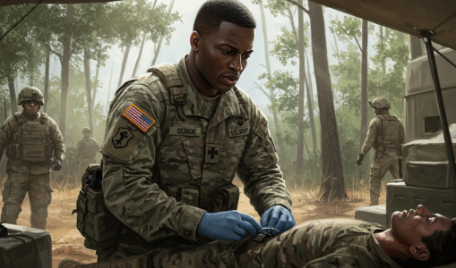 Nigerian-American Army Medic Saves Lives in Overseas Deployment