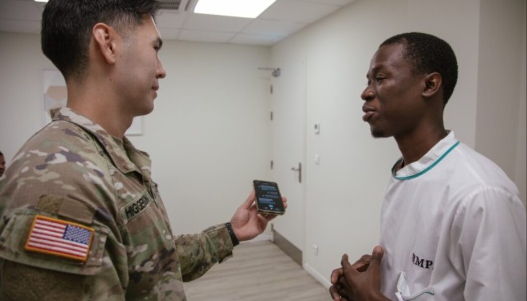 SETAF-AF tests translation tech during Angola crisis response training