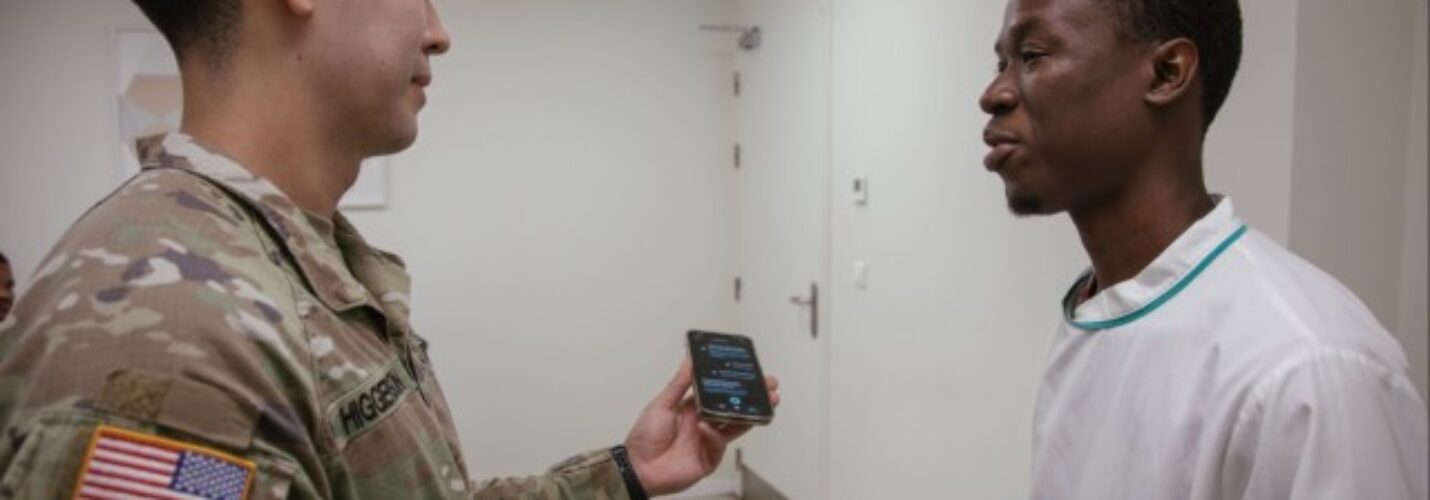 SETAF-AF tests translation tech during Angola crisis response training
