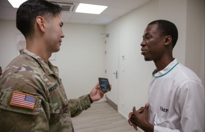 SETAF-AF tests translation tech during Angola crisis response training